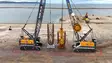 Revitalizing the port in Ardersier, Scotland: Bauer installs diaphragm walls for the front quay wall and rear anchor walls up to impressive depths.