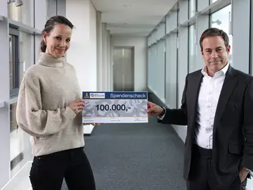 Mitarbeiter spenden 100.000 Euro für die Ukrainehilfe